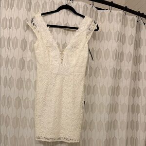 Lulus white dress